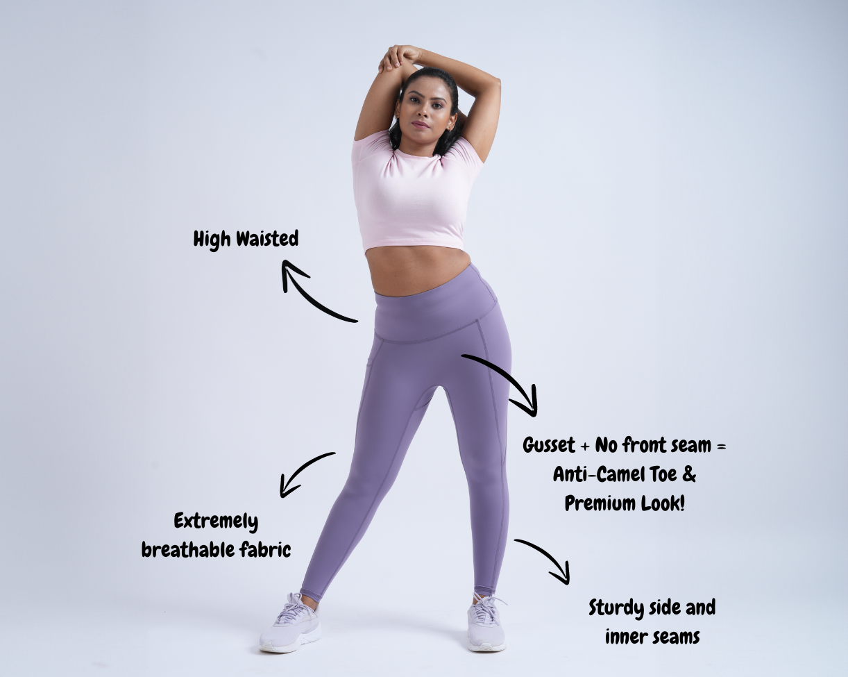 The All-in-One Legging (Lavender)