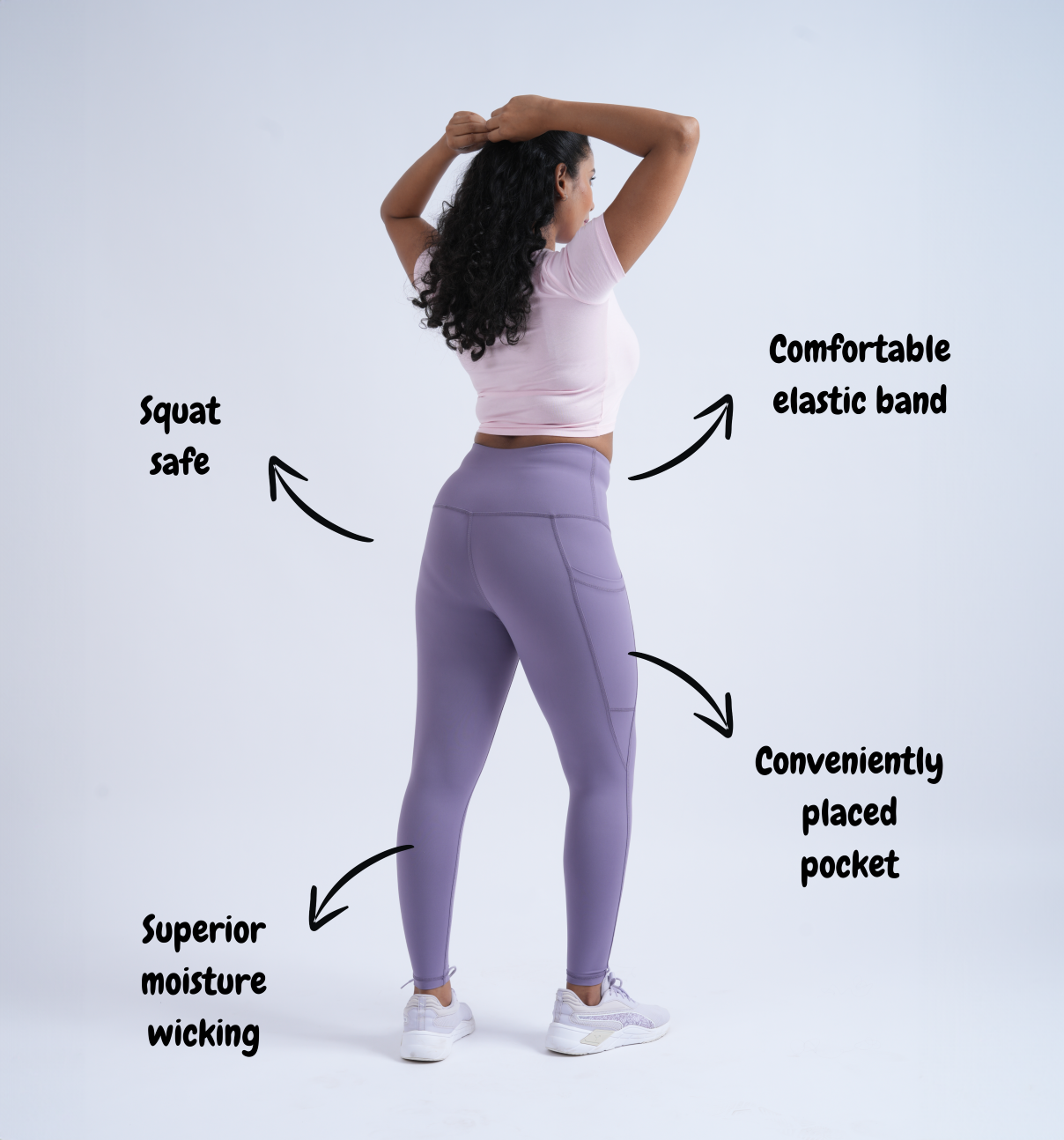 The All-in-One Legging (Lavender)