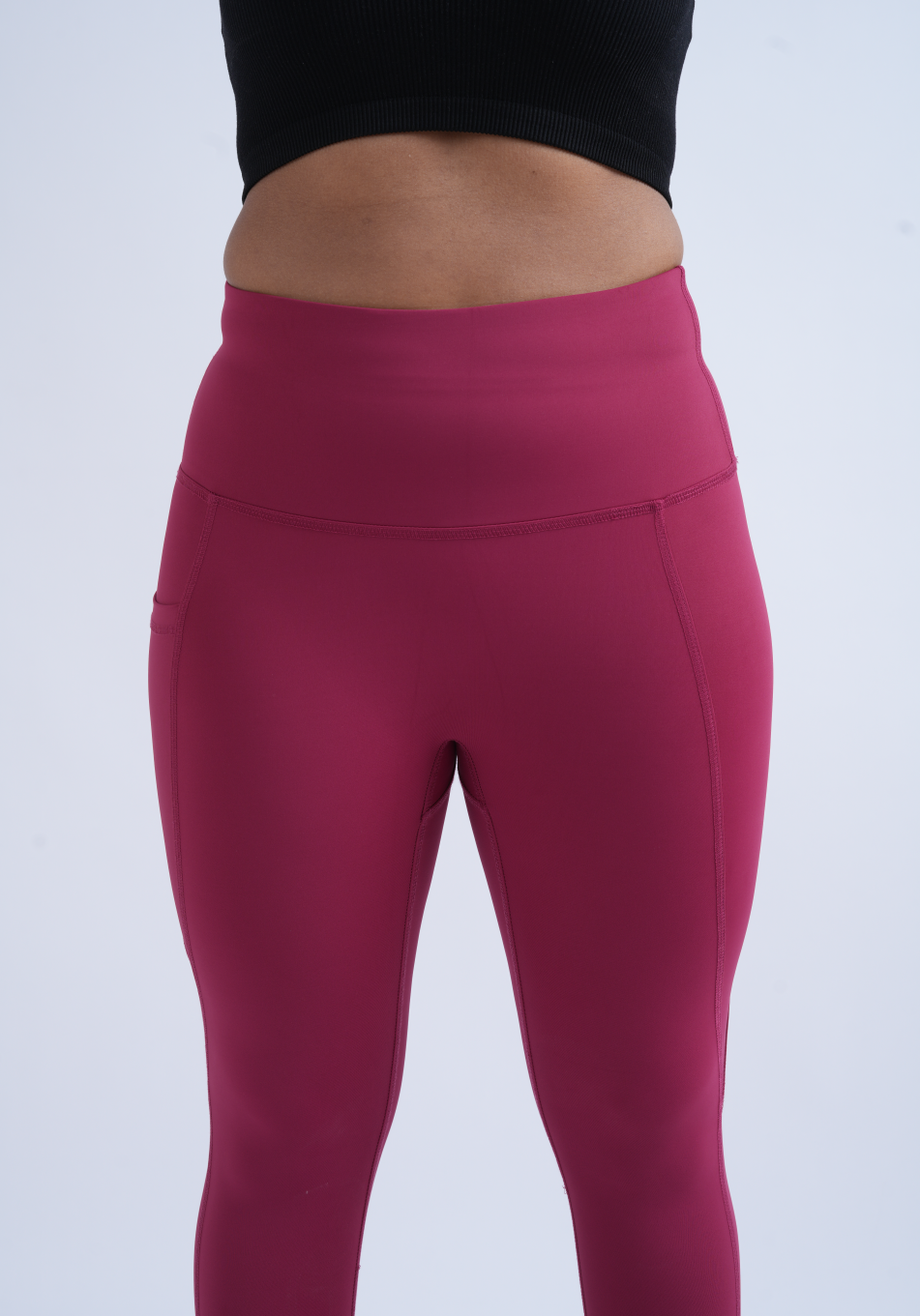 The All-In-One Legging (Maroon)